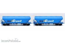 B-Models 45.390 - Set aus 2 Getreidewagen der Granit-Gruppe