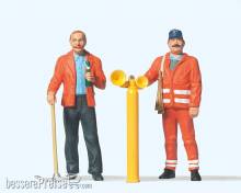 Preiser 45005 - LGB Gleisbauarbeiter,