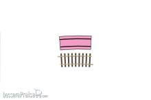 Lenz 45023 - Gleis gebogen R2 7,5° R2