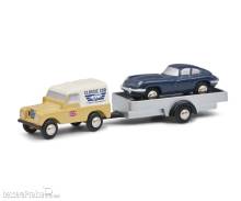 Schuco 450502900 - Pic.Land Rover m.JaguarE-Type