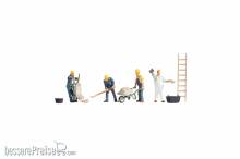 Noch 45055 - Maurer bei der Arbeit