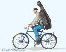 Preiser 45070 - LGB Student auf Fahrrad
