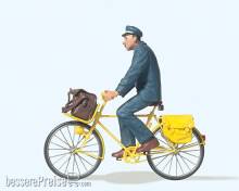Preiser 45073 - LGB Postbote auf Fahrrad (F)