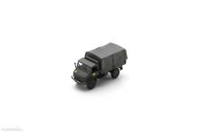 Schuco 451870022 - 1:87 BW MB Unimog S404 Olivgr