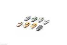 Schuco 451870035 - 1:87 M-B W123 8er-Set 4x Limo./4x Kombi