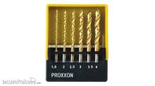 Proxxon 4528876 - HSS Spiralbohrersatz mit Zentrierspitze