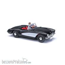 Busch 45435 - Chevrolet Corvette, Cabrio offen mit Fahrer