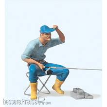 Preiser 45503 - LGB Angler mit Zubehör