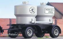 Weinert 4551 - Zweiachs-Anhänger mit Silo-Zementbehälter