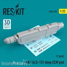 ResKit Models RS32-0394 - AN / ALQ-131 deep ECM pod (A-7, A-10, F-4, F-16, F-111, C-130)