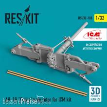 ResKit Models RSU32-0108 - AH-1G Cobramain rotor for ICM kit (3D Printed)