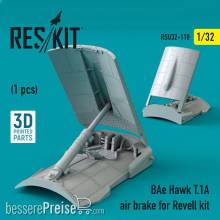 ResKit Models RSU32-0118 - BAe Hawk T.1A air brakes for Revell kit (3D Printed)