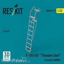 ResKit Models RSU32-0171 - F-105D Thunderchief access ladder (1 pcs) (3D Printed)