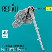 ResKit Models RSU32-0251 - F-35A/B/C Lightning II access ladder for Trumpeter kit (3D Printed)