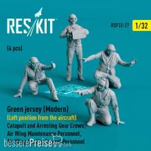 ResKit Models RSF32-0027 - Green jersey (Modern) (Left position from the aircraft)