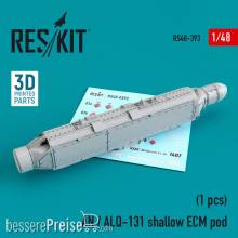 ResKit Models RS48-0393 - AN / ALQ-131 shallow ECM pod (A-7, A-10, F-4, F-16, F-111, C-130)