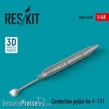 ResKit Models RS48-0438 - Centerline pylon for F-111 (3D Printed)