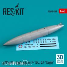 ResKit Models RSU48-0308 - 610 gallon fuel tank for F-15(J, DJ) Eagle (3D Printed)