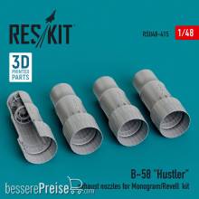 ResKit Models RSU48-0415 - B-58 Hustler exhaust nozzles for Monogram/Revell kit (3D Printed)