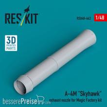 ResKit Models RSU48-0443 - A-4M Skyhawk exhaust nozzle for Magic Factory kit (3D Printed)