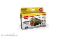 Ammo Rail Center AMMO.R-1000 - Spanische RENFE-Lokomotiven, Epoche IV, Farb-Set 6 Acrylfarben à 15 ml