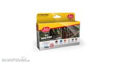 Ammo Rail Center AMMO.R-1023 - Metallbrücken, Farb-Set 6 Acrylfarben à 15 ml