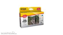 Ammo Rail Center 4601035 - Bahnhofs-Bahnsteige, Farb-Set