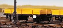 Weinert 4606-3 - Kla 01 -Wechselstrom-Anhänger zu Klv 51 in Gelb für Epoche IV (~AC I FM)