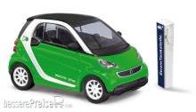 Busch 46225 - Smart Fortwo Coupe Electric drive Grün