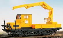 Weinert 4627D - Digital Klv 51 Rottenkraftwagen mit Atlas-Kran in Gelb mit Faulhaber-Motor für Epoche IV(DC FM)