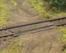 Model Scene 46503 - Hölzerner Bahnübergang N