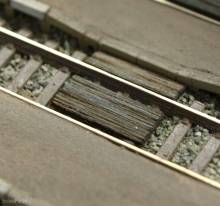 Model Scene 46504 - Hölzerner Fußgängerüberweg N