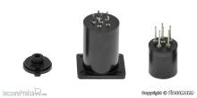 Viessmann 4652 - H0 Zylindersteckfuß 6-polig