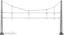 Sommerfeldt 467 - Quertragwerk mit Turmmasten, Bausatz (1 Stück) {# 467}