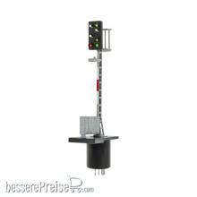 Viessmann 4690 - H0 Licht-Hauptsignal 4-begriffig mit Ersatzsignal und Verschub-/ Rangiersignal ÖBB