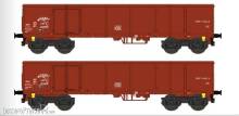 B-Models 47.167 - Offenes Güterwagen-Set A Eaos NMBS , B-Lineas , set B