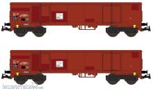 B-Models 47.170 - Offenes Güterwagen-Set A Eaos Eaos , CH-SBB , set A