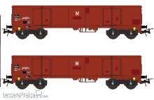 B-Models 47.172 - Offenes Güterwagen-Set A Eaos Eaos , CH-SBB , set A