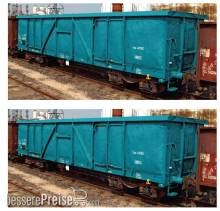 B-Models 47.176 - Offenes Güterwagen-Set A Eaos Eaos , NMBS , set A