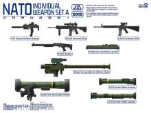 Magic Factory 2002 - 1:35 NATO Individual Weapon Set A(A kit incl.2 pcs of each weapon