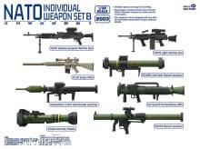 Magic Factory 2003 - 1:35 NATO Individual Weapon Set B(A kit incl.2pcs of each weapon
