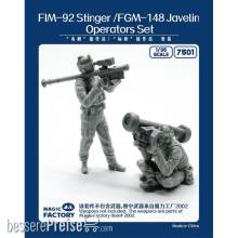 Magic Factory 7501 - 1:35 Stinger/Javelin Operators Set (Resin)