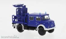 Brekina 47195 - Brekina, Mercedes LA 911 Lichtmastwagen, 1966, THW Stuttgart, 1:87