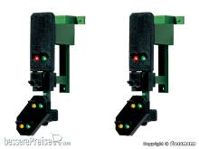 Viessmann 4752 - H0 Blocksignalköpfe mit Vorsignal und Multiplex- Technologie, 2 Stück
