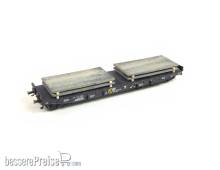 Modellbahn Engl 476 - 2x2 Stahlplatten, dick 70 x 32mm