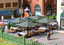 Vollmer 47665 - Biergarten-Sonnenschirme