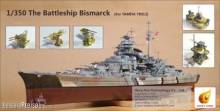 Very Fire VF350003 - 1:350 The Battle Ship Bismarck(f.Tamiya 78013