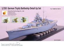 Very Fire VF350005 - 1:350 German Tripitz Battelship Deteil Up Set