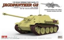 Rye Field Model RM-5031 - JAGDPANTHER G2 W/ WORKABLE TRACK LINKS & RM-5005 & RM5008 & RM5015 & RM5028 in 1:35