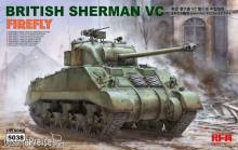 Rye Field Model 5038 - British Sherman vc firefly w/workable track links